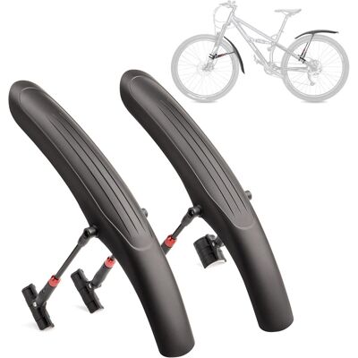 OEM Juego De Guardabarros Para Bicicleta, Universal, De Fácil Extracción, Protección Contra Salpicaduras, Fabricado En Plástico De Alta Calidad, Para Bicicletas De 24 A 29 Pulgadas, Protección Contra Salp OEM Juego De Guardabarros Para Bicicleta, Universal, De Fácil Extracción, Protección Contra Salpicaduras, Fabricado En Plástico De Alta Calidad, Para Bicicletas De 24 A 29 Pulgadas, Protección Contra Salp