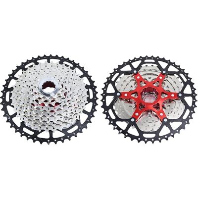 OEM Piñón Libre Para Bicicleta De Montaña, Aleación De Aluminio Ultraligera, Compatible Con Múltiples Velocidades, 9s 46t Plateado OEM Piñón Libre Para Bicicleta De Montaña, Aleación De Aluminio Ultraligera, Compatible Con Múltiples Velocidades, 9s 46t Plateado