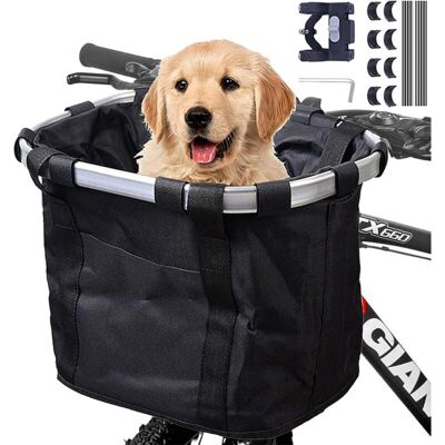 OEM Cesta Para Bicicleta, Cesta Extraíble Para Manillar, Bolsa De Lona Delantera Para Bicicleta, Transportín De Aleación De Aluminio Para Mascotas, Ideal Para Ciclismo De Montaña, Picnics, Compras Y Masco OEM Cesta Para Bicicleta, Cesta Extraíble Para Manillar, Bolsa De Lona Delantera Para Bicicleta, Transportín De Aleación De Aluminio Para Mascotas, Ideal Para Ciclismo De Montaña, Picnics, Compras Y Masco