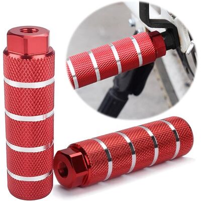 OEM Reposapiés Para Bicicleta (juego De 2) - Resistentes, De Aluminio, Universales Para Bicicletas De Montaña, Bmx Y De Carretera OEM Reposapiés Para Bicicleta (juego De 2) - Resistentes, De Aluminio, Universales Para Bicicletas De Montaña, Bmx Y De Carretera
