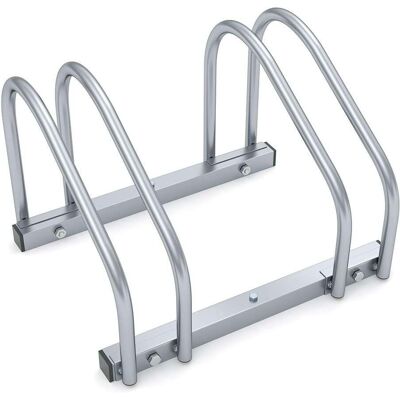 Bc-elec - Bs00002 Portabicicletas De Almacenamiento, Portabicicletas Para 2 Bicicletas, Montado En El Suelo O En La Pared Bc-elec - Bs00002 Portabicicletas De Almacenamiento, Portabicicletas Para 2 Bicicletas, Montado En El Suelo O En La Pared