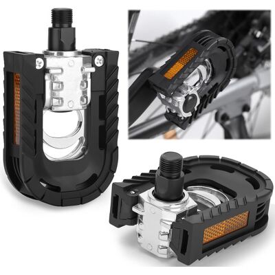OEM Pedales Plegables Para Bicicleta, 9/16 Pulgadas, Aluminio, Antideslizantes, Impermeables, Con Reflectores, Plataforma Ancha Para Bicicletas De Montaña, Bicicletas Urbanas Y Bicicletas Plegables. OEM Pedales Plegables Para Bicicleta, 9/16 Pulgadas, Aluminio, Antideslizantes, Impermeables, Con Reflectores, Plataforma Ancha Para Bicicletas De Montaña, Bicicletas Urbanas Y Bicicletas Plegables.