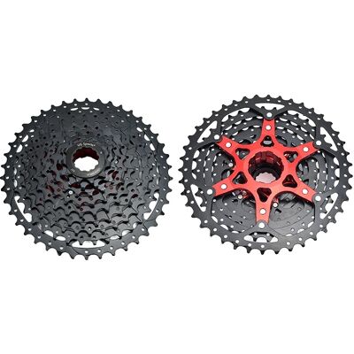 OEM Piñón Libre Para Bicicleta De Montaña, Aleación De Aluminio Ultraligera, Compatible Con Múltiples Velocidades, 9s 11-42t Negro OEM Piñón Libre Para Bicicleta De Montaña, Aleación De Aluminio Ultraligera, Compatible Con Múltiples Velocidades, 9s 11-42t Negro