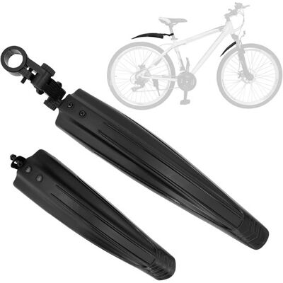 OEM Juego De Guardabarros Para Bicicleta, Ajustable, Apto Para Bicicletas Urbanas Y De Trekking, Negro, Apto Para Bicicletas De 20/22/24/26 Pulgadas OEM Juego De Guardabarros Para Bicicleta, Ajustable, Apto Para Bicicletas Urbanas Y De Trekking, Negro, Apto Para Bicicletas De 20/22/24/26 Pulgadas