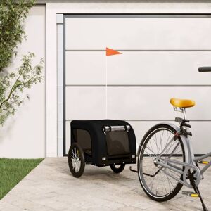 Remolque De Bicicleta Mascotas Hierro Tela Oxford Negro Vidaxl Remolque De Bicicleta Mascotas Hierro Tela Oxford Negro Vidaxl
