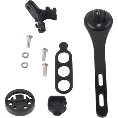 OEM Soporte Para Ordenador De Bicicleta - Compatible Con Garmin Bryton Igp Sport Blackbird - Ajuste Universal Para Manillar - 10 A 50 Mm - Fibra De Carbono - 1 Unidad OEM Soporte Para Ordenador De Bicicleta - Compatible Con Garmin Bryton Igp Sport Blackbird - Ajuste Universal Para Manillar - 10 A 50 Mm - Fibra De Carbono - 1 Unidad