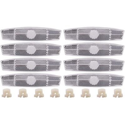OEM 8 Radios Reflectantes Para Bicicleta, Reflectores Para Bicicleta, Adecuados Para Ciclismo Nocturno, Manillar, Tija De Sillín, Blanco OEM 8 Radios Reflectantes Para Bicicleta, Reflectores Para Bicicleta, Adecuados Para Ciclismo Nocturno, Manillar, Tija De Sillín, Blanco