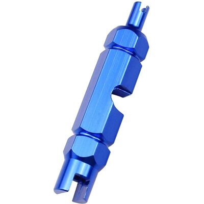 OEM Allecto,herramienta Para Extraer El Núcleo De La Válvula De Bicicleta,para Válvulas Presta Y Schrader,azul,accesorio Para Bicicleta OEM Allecto,herramienta Para Extraer El Núcleo De La Válvula De Bicicleta,para Válvulas Presta Y Schrader,azul,accesorio Para Bicicleta
