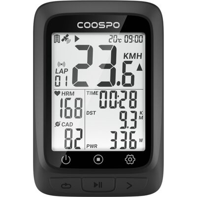 OEM Ciclocomputador Inalámbrico Coospo Con Gps, Velocímetro, Odómetro, Monitor De Frecuencia Cardíaca, Sensor De Cadencia Ant+, Bluetooth 5.0, Ip67 OEM Ciclocomputador Inalámbrico Coospo Con Gps, Velocímetro, Odómetro, Monitor De Frecuencia Cardíaca, Sensor De Cadencia Ant+, Bluetooth 5.0, Ip67