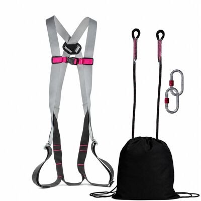 GENERICO Kit De Epi Básico Compuesto Por Arnés, Elemento De Amarre Y Bolsa GENERICO Kit De Epi Básico Compuesto Por Arnés, Elemento De Amarre Y Bolsa