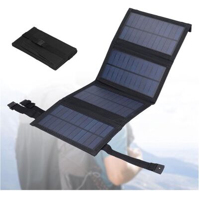 OEM Panel Solar Portátil De 20 W,cargador Solar Usb Plegable,salida Usb De 5 V,paneles Solares Desplegados De 480 X 185 Mm Para Teléfono,etc. (negro) OEM Panel Solar Portátil De 20 W,cargador Solar Usb Plegable,salida Usb De 5 V,paneles Solares Desplegados De 480 X 185 Mm Para Teléfono,etc. (negro)