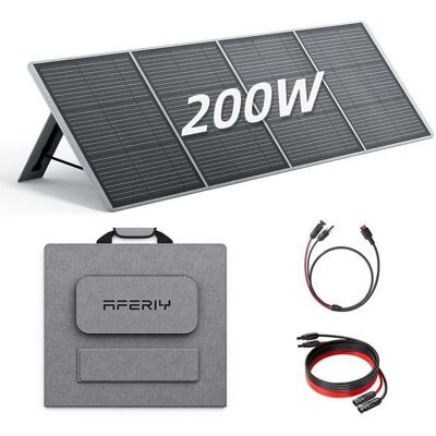 OEM Panel Solar Plegable - Aferiy - 200w - Monocristalino 23% - Etfe Ip65 - Soporte Autoportante OEM Panel Solar Plegable - Aferiy - 200w - Monocristalino 23% - Etfe Ip65 - Soporte Autoportante