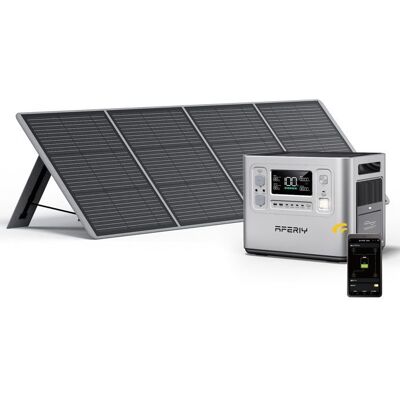 OEM Generador Solar Portátil - Aferiy - 2048wh - 2400w - Panel Plegable 200w - Ups, Control A Través De La Aplicación OEM Generador Solar Portátil - Aferiy - 2048wh - 2400w - Panel Plegable 200w - Ups, Control A Través De La Aplicación