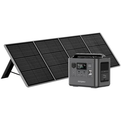 OEM Generador Eléctrico Portátil - Aferiy - 512wh - 800w - Panel Solar Plegable De 200w - Batería Lifepo4, Ip65 OEM Generador Eléctrico Portátil - Aferiy - 512wh - 800w - Panel Solar Plegable De 200w - Batería Lifepo4, Ip65