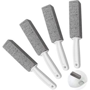 LANGRAY Cepillo De Limpieza De Piedra Pómez (4 Piezas, Con Mango), Bloque De Limpieza, Limpiador De Escobilla De Inodoro Para Cocina, Parrilla, Baño, Inodoro, Colon Y Piscina. LANGRAY Cepillo De Limpieza De Piedra Pómez (4 Piezas, Con Mango), Bloque De Limpieza, Limpiador De Escobilla De Inodoro Para Cocina, Parrilla, Baño, Inodoro, Colon Y Piscina.