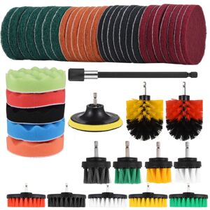 IROVAMI Juego Accesorios Limpieza Para Taladro Geevorks 45 Piezas – Estropajos, Esponjas, Cepillos Varios, Para Casa, Baño, Cocina IROVAMI Juego Accesorios Limpieza Para Taladro Geevorks 45 Piezas – Estropajos, Esponjas, Cepillos Varios, Para Casa, Baño, Cocina