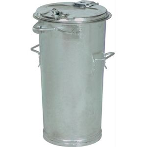 Renner - Cubo de basura de acero galvanizado 50L Renner - Cubo de basura de acero galvanizado 50L