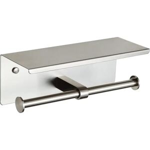 OEM Soporte Doble Para Papel Higiénico Con Estante, Para Montaje En Pared. OEM Soporte Doble Para Papel Higiénico Con Estante, Para Montaje En Pared.