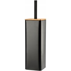 OEM Cepillo De Inodoro Moderno En Un Soporte Negro De Bambú OEM Cepillo De Inodoro Moderno En Un Soporte Negro De Bambú