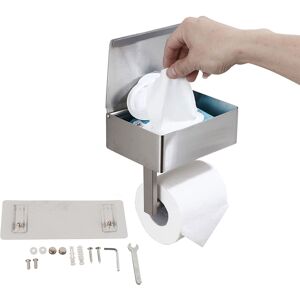 OEM Soporte Para Papel Higiénico De Acero Inoxidable Con Cajón, Soporte 2 En 1 Con Estante Para Smartphone Y Toallitas Húmedas, Fácil Montaje En Pared, Diseño Moderno Y Elegante, Dimensiones 20,5 X 15,5 X OEM Soporte Para Papel Higiénico De Acero Inoxidable Con Cajón, Soporte 2 En 1 Con Estante Para Smartphone Y Toallitas Húmedas, Fácil Montaje En Pared, Diseño Moderno Y Elegante, Dimensiones 20,5 X 15,5 X