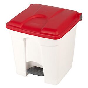 Certeo - Pedal-/tretabfallsammler Volumen 30 L Bxhxt 410 X 435 X 400 Certeo - Pedal-/tretabfallsammler Volumen 30 L Bxhxt 410 X 435 X 400