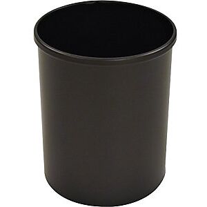 CERTEO Papelera Acero Redonda Capacidad 15 L H X Ø 309 X 255 Mm CERTEO Papelera Acero Redonda Capacidad 15 L H X Ø 309 X 255 Mm