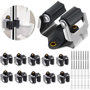 OEM Paquete De 50 Soportes De Pared Para Escobas, Ideales Para Cocina, Baño, Lavadero, Cobertizo De Jardín O Garaje. Color Negro. OEM Paquete De 50 Soportes De Pared Para Escobas, Ideales Para Cocina, Baño, Lavadero, Cobertizo De Jardín O Garaje. Color Negro.