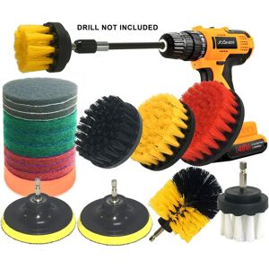 YOYO Kit De Limpieza Multiusos Con 20 Estropajos Y Esponjas Para Taladro Eléctrico (20 Piezas) YOYO Kit De Limpieza Multiusos Con 20 Estropajos Y Esponjas Para Taladro Eléctrico (20 Piezas)