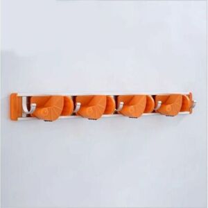 SANS MARQUE Nuevo Soporte De Pared Multifuncional Para Escobas Y Fregonas, Con 4 Ranuras Móviles Y 5 Ganchos Móviles. Organizador Que Ahorra Espacio Para Herramientas De Garaje Y Jardín. SANS MARQUE Nuevo Soporte De Pared Multifuncional Para Escobas Y Fregonas, Con 4 Ranuras Móviles Y 5 Ganchos Móviles. Organizador Que Ahorra Espacio Para Herramientas De Garaje Y Jardín.