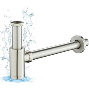 OEM Sifón Universal Para Fregadero, Sifón De 3,17 Cm (1 1/4"), Sifón A Prueba De Olores Con Orificio De Limpieza, Tapón De Desagüe Ajustable, Cromado-crezuo OEM Sifón Universal Para Fregadero, Sifón De 3,17 Cm (1 1/4"), Sifón A Prueba De Olores Con Orificio De Limpieza, Tapón De Desagüe Ajustable, Cromado-crezuo