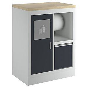 Certeo - Armario Inferior Para La Recogida De Basura Y La Limpieza H X A Certeo - Armario Inferior Para La Recogida De Basura Y La Limpieza H X A