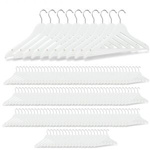 Relaxdays Perchas de Madera - 150 Uds, Giratorias, para Ropa Relaxdays Perchas de Madera - 150 Uds, Giratorias, para Ropa