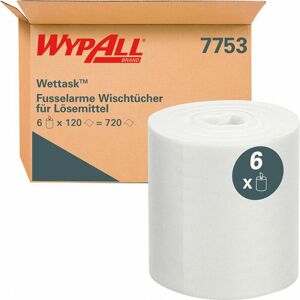 KIMBERLY-CLARK Wypall® Wettask Solvent Wypall® Cleaning Stands. Toallitas Blancas De 120 Rodillos KIMBERLY-CLARK Wypall® Wettask Solvent Wypall® Cleaning Stands. Toallitas Blancas De 120 Rodillos