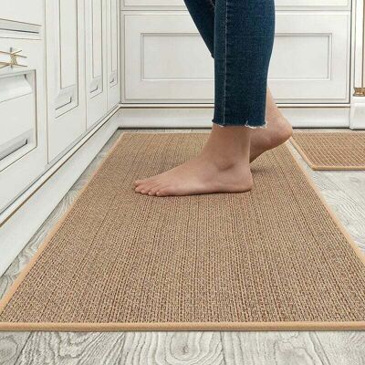 Lablanc - Alfombras Y Tapetes De Cocina, Tapetes De Cocina De Caucho Natural Antideslizantes Lavables, Tapetes Para Piso De Cocina, Frente De Fregadero, Pasillo, Lavadero. 44x75cm. Lablanc - Alfombras Y Tapetes De Cocina, Tapetes De Cocina De Caucho Natural Antideslizantes Lavables, Tapetes Para Piso De Cocina, Frente De Fregadero, Pasillo, Lavadero. 44x75cm.