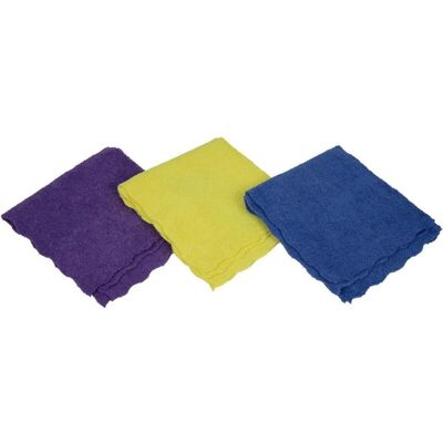 Pack De 3 Bayetas Microfibra 30x30cm Caja 16 Unid. , Bayetas Fabricadas Con Microfibra Que Proporcionan Una Gran Suavidad Y Un Mejor Tacto. Con El Uso De Las Bayetas De Mic - Cofan Pack De 3 Bayetas Microfibra 30x30cm Caja 16 Unid. , Bayetas Fabricadas Con Microfibra Que Proporcionan Una Gran Suavidad Y Un Mejor Tacto. Con El Uso De Las Bayetas De Mic - Cofan