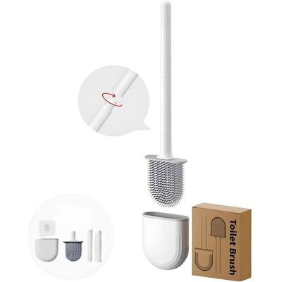 TONCHEAN Cepillo De Baño, Cepillo De Baño, Cepillo De Baño, Cepillo De Baño De Silicona Y Soporte, Cepillo De Baño Ventilado, De Secado Rápido, Sin Olor TONCHEAN Cepillo De Baño, Cepillo De Baño, Cepillo De Baño, Cepillo De Baño De Silicona Y Soporte, Cepillo De Baño Ventilado, De Secado Rápido, Sin Olor