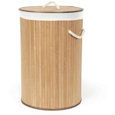 Cesto de ropa plegable de bambú - Acabado natural - Cesto de ropa Cesto de ropa plegable de bambú - Acabado natural - Cesto de ropa