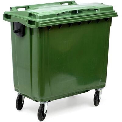 TODOCONTENEDORES Contenedor De Basura 4 Ruedas 770 Litros TODOCONTENEDORES Contenedor De Basura 4 Ruedas 770 Litros
