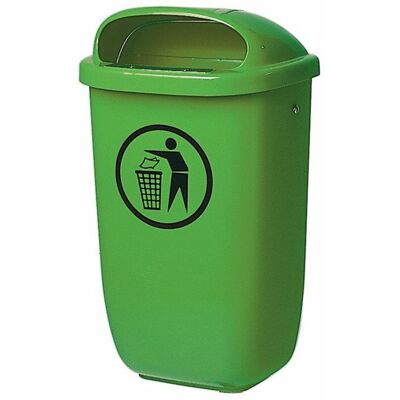 Cubo De Basura A650xl395xf250mm 50l Verde Sulo Cubo De Basura A650xl395xf250mm 50l Verde Sulo