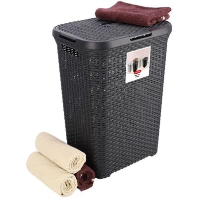 Curver - Cesto Para La Ropa Curve Contenedor Para La Ropa Sucia 60l Curver - Cesto Para La Ropa Curve Contenedor Para La Ropa Sucia 60l