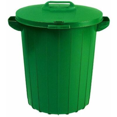 Contenedor de residuos Curver 90L Verde - Contenedor de basura Contenedor de residuos Curver 90L Verde - Contenedor de basura