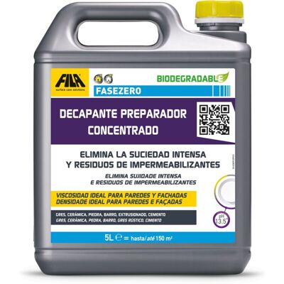 Fila - 40820005spp Fasezero Decapante Preparador Concentrado 5 Litros - Ref: 40820005spp Fila - 40820005spp Fasezero Decapante Preparador Concentrado 5 Litros - Ref: 40820005spp