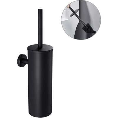 Escobilla De Baño Con Soporte Auralum Escobilla Wc En Acero Inoxidable Con Portaescobilla Y Tapa, Limpieza Wc 360º, Resistente A Salpicaduras, Montaje En Pared Escobilla De Baño Con Soporte Auralum Escobilla Wc En Acero Inoxidable Con Portaescobilla Y Tapa, Limpieza Wc 360º, Resistente A Salpicaduras, Montaje En Pared