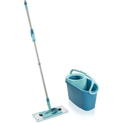 Kit De Limpieza De Suelos Leifheit Clean Twist M Ergo 52120 - Mopa Plana Lavadora De Suelos Con Funda De 33 Cm Y Cubo De Escurrido Rotatorio Kit De Limpieza De Suelos Leifheit Clean Twist M Ergo 52120 - Mopa Plana Lavadora De Suelos Con Funda De 33 Cm Y Cubo De Escurrido Rotatorio