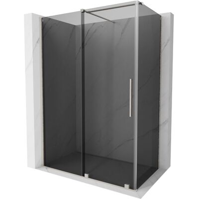 Mexen Velar Cabina De Ducha Corredera 150 X 80 Cm, Grafito, N铆quel Cepillado - 871-150-080-41-97 Mexen Velar Cabina De Ducha Corredera 150 X 80 Cm, Grafito, N铆quel Cepillado - 871-150-080-41-97