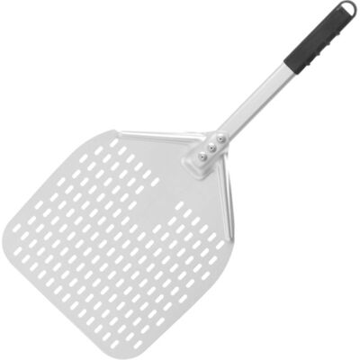 Hendi - Pala Para Pizza Con Mango Corto Perforada Cuadrada 350 X 710 Mm 618066 Hendi - Pala Para Pizza Con Mango Corto Perforada Cuadrada 350 X 710 Mm 618066