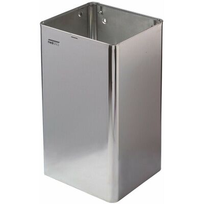 Mediclinics PP1065C Papelera acero brillo 65L - Montaje pared/suelo Mediclinics PP1065C Papelera acero brillo 65L - Montaje pared/suelo