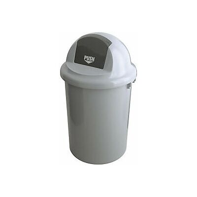 Eko V-part - Colector De Residuos Con Tapa De Cierre Automático Gris Eko V-part - Colector De Residuos Con Tapa De Cierre Automático Gris
