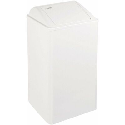 Papelera rectangular blanca Mediclinics PP0065 - 65L Papelera rectangular blanca Mediclinics PP0065 - 65L
