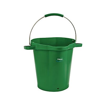 Vikan - Cubo Apto Para Alimentos Capacidad 20 L Ue 5 Unid Verde Vikan - Cubo Apto Para Alimentos Capacidad 20 L Ue 5 Unid Verde